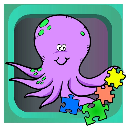 Sea Animals - Ocean Colorings Book for Kids Icon