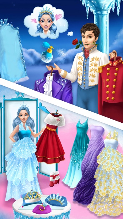 Screenshot #3 pour Princess Gloria Ice Salon - Frozen Beauty Makeover