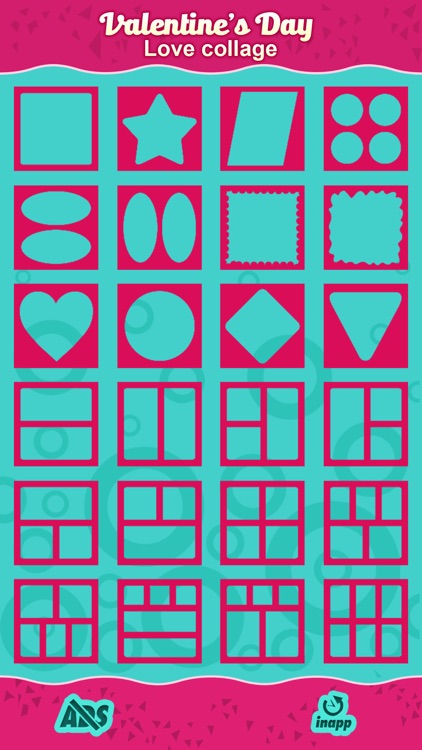 Valentine's Day Love Collage: Cute Photo Frames screenshot-3