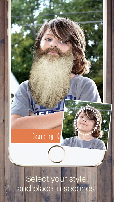 Screenshot #2 for Beard Me Booth: Camera effects add beards to pics!