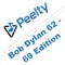 The Peelty - Bob Dylan App allows you to learn about Bob Dylan recordings and albums while playing different games