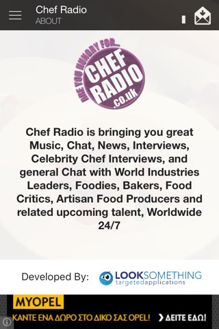 Chef Radio screenshot 4