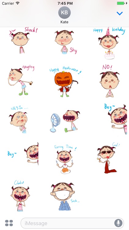 Hellowe Stickers: Girl WenWen