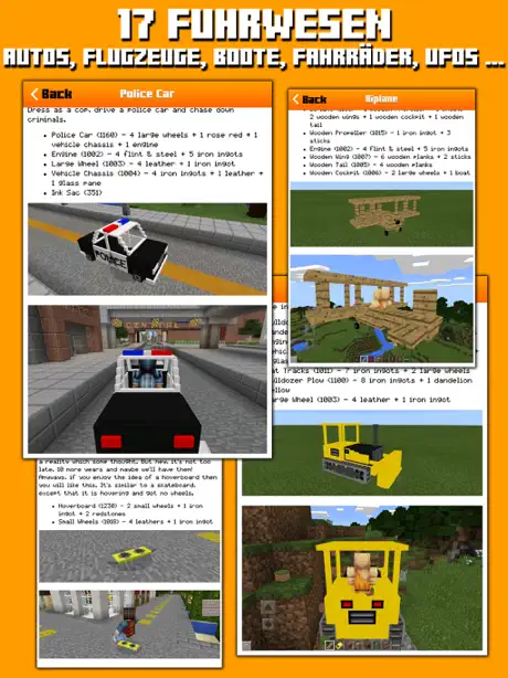 TRANSPORT MODS for MINECRAFT Pc EDITION