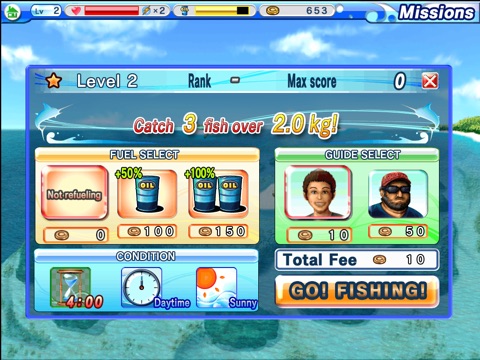 Excite BigFishing 2 HD screenshot 2