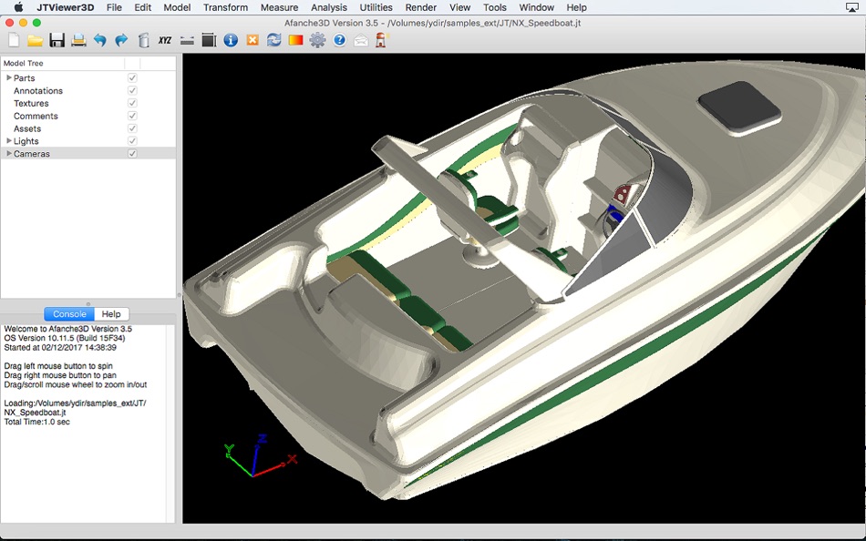 #4. JT Viewer 3D (macOS) 由: Afanche Technologies, Inc.