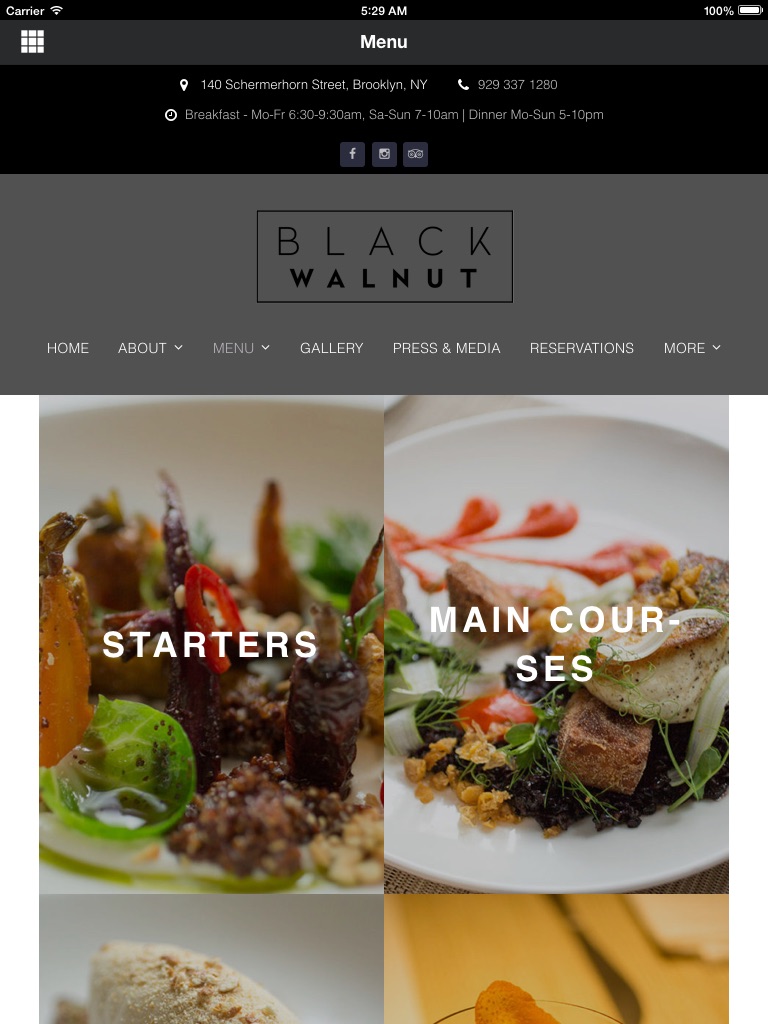 Black Walnut Restaurant screenshot 2