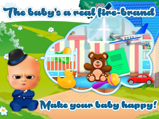 The Boss Baby feed and keep the naughty brat busy