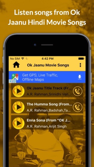 Ok Jaanu Hindi Movie Songs(圖3)-速報App