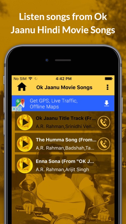 Ok Jaanu Hindi Movie Songs