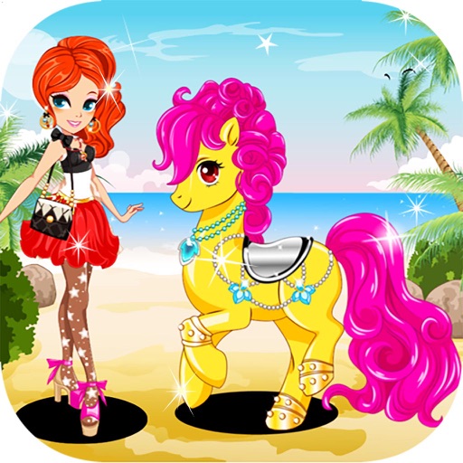 princess Pony Love - games for kids iOS App