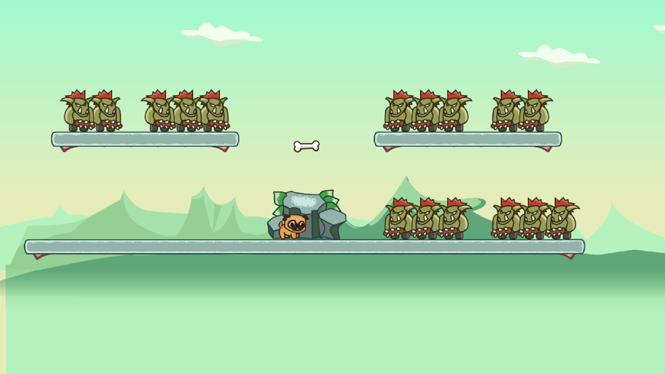 #4. Mr Puppy Dash: Super Jump (iOS) 由: Jing Rao