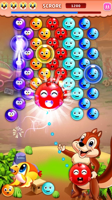 BUBBLE SHOOTER SQUIRREL BIRD DELUXE-POP MATCH 3 1.0 IOS