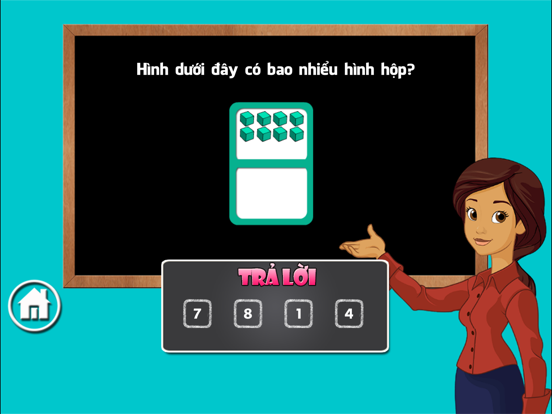 Screenshot #5 pour Cùng Bé Học Số - Học Đếm Các Đồ Vật