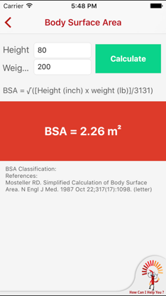 iPatientCare - Calculator screenshot 2