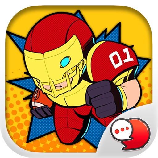 American football Sticker for iMessage