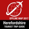 Herefordshire Tourist Guide + Offline Map