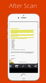 PDF Document Scanner App with OCR screenshot