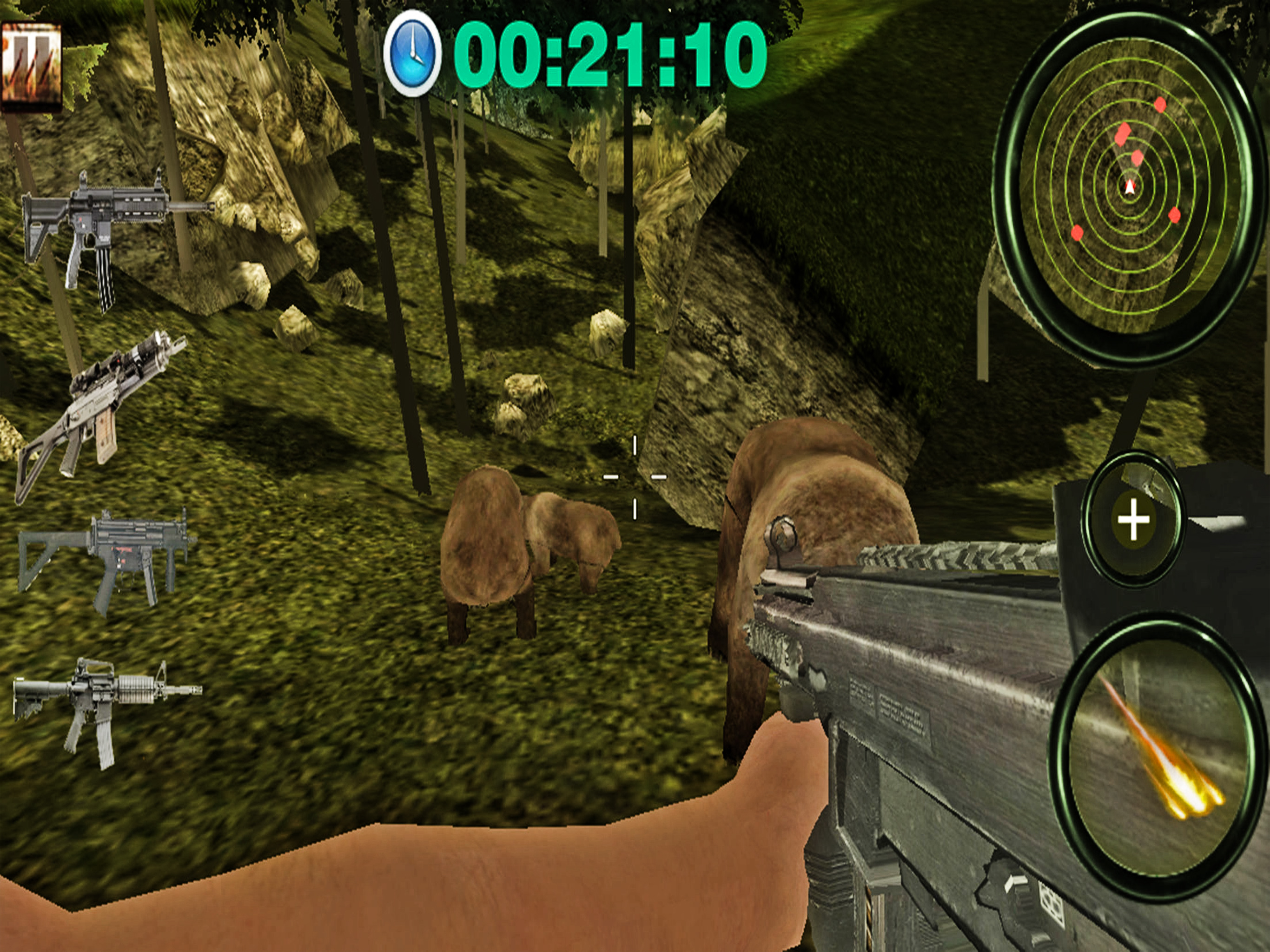 Real Wild Bear Hunting Rampage 2017 Game screenshot 9