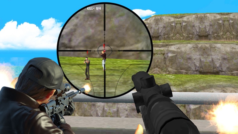City Sniper 3D : Contract Riflemen Shooting Mafia screenshot 2