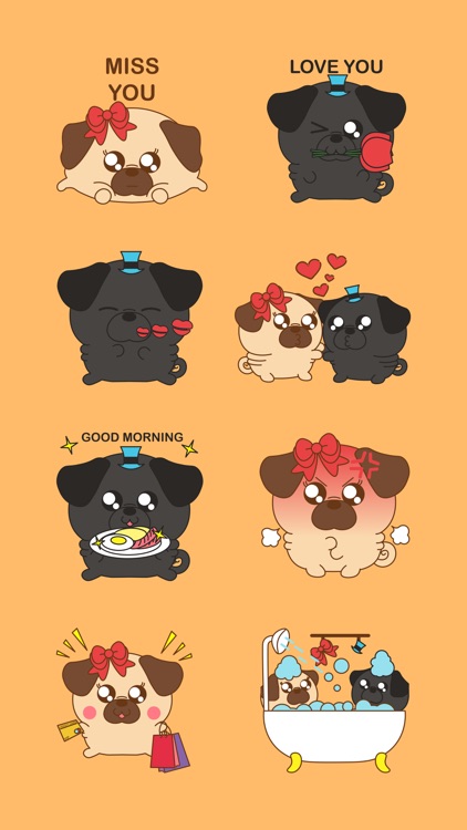 Pug & Puga Domoji