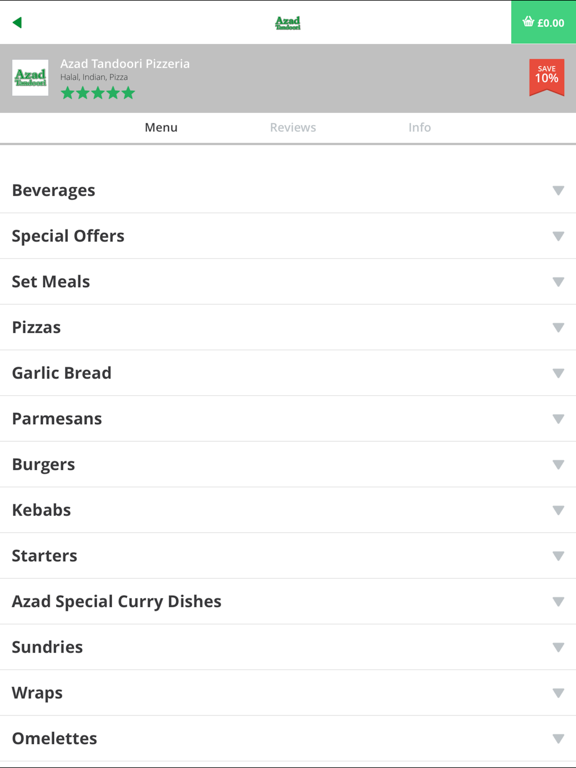 Screenshot #6 pour Azad Tandoori
