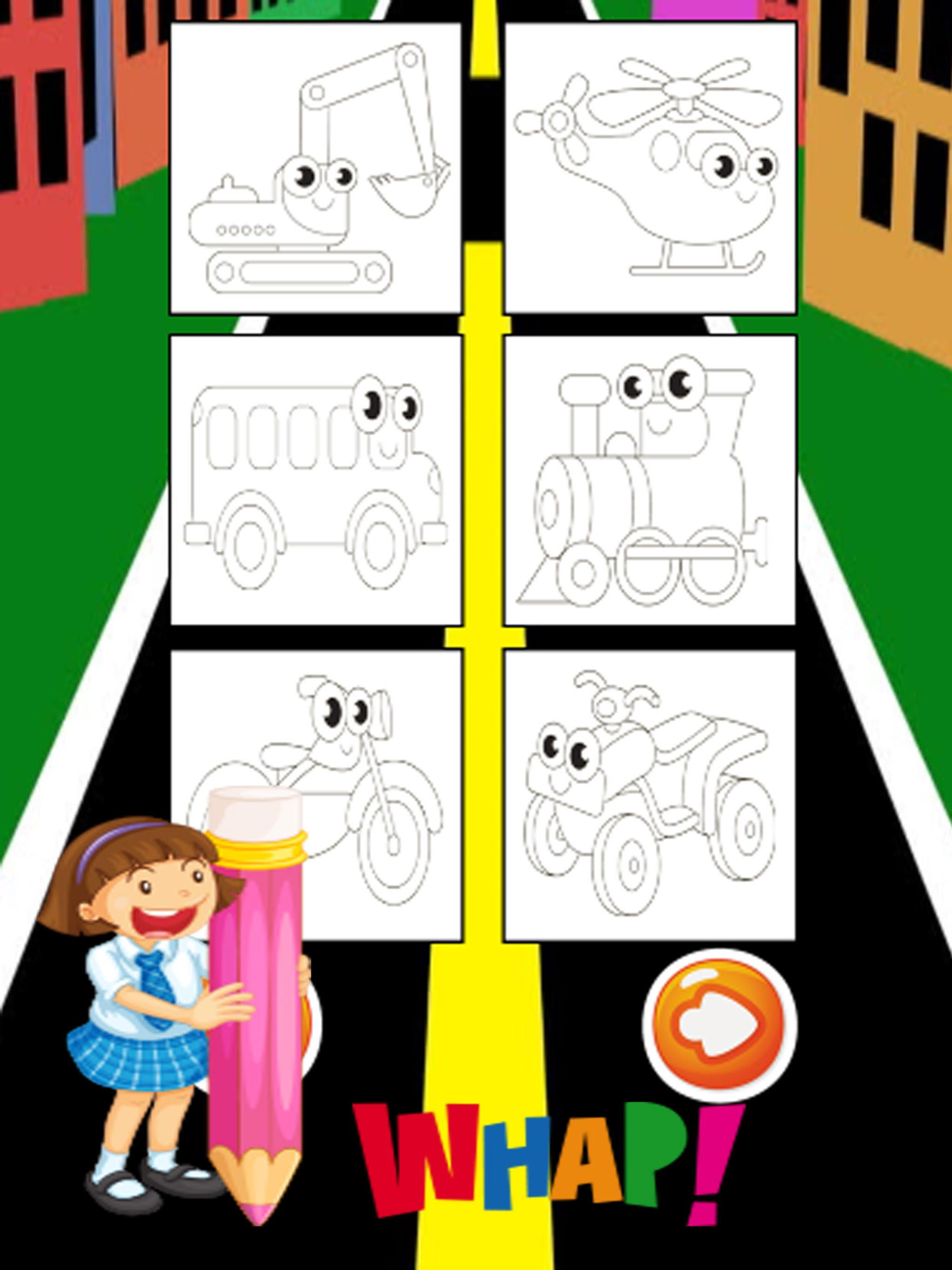 Vehicles Color Plus