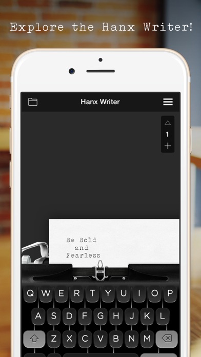 Hanx Writer screenshot 1