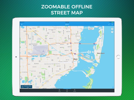 Miami Travel Guide with Offline Street Map screenshot 3