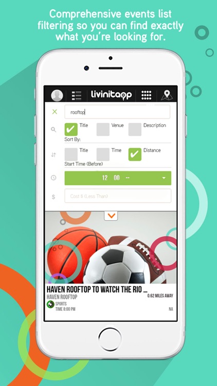 LivinItApp - Things To Do Near You, Now. screenshot-3
