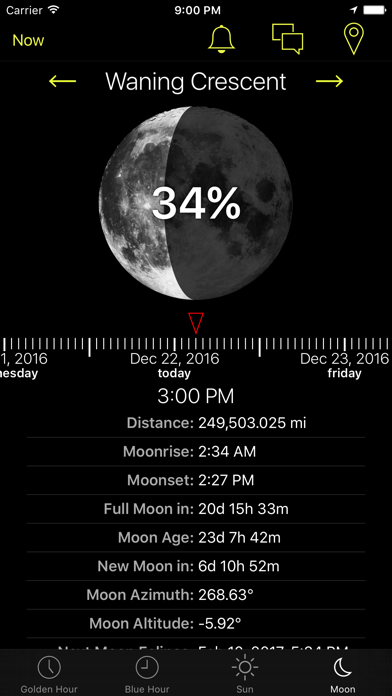 Sunrise Sunset Info Screenshot