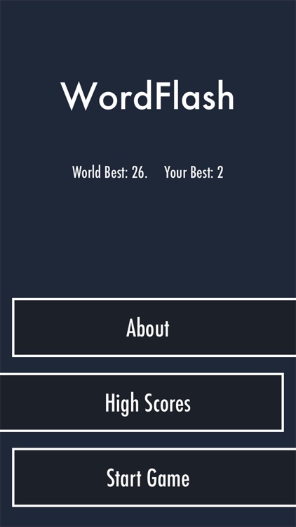 WordFlash: test your memory