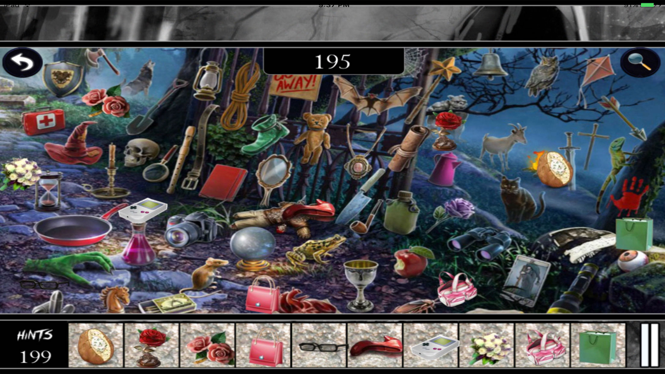 Hidden Objects: Haunted Villa Mystery screenshot 2