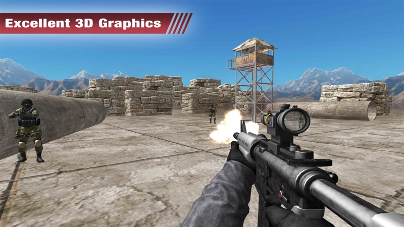 Modern Bullet Fire Online FPS screenshot 1