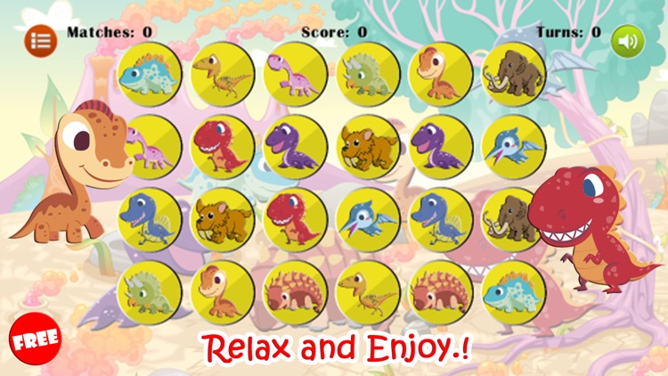 Little Dinosaur Quest - Match Games Free For Kids screenshot-3