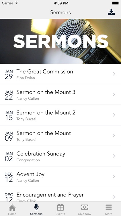 New Hope Vineyard Church App