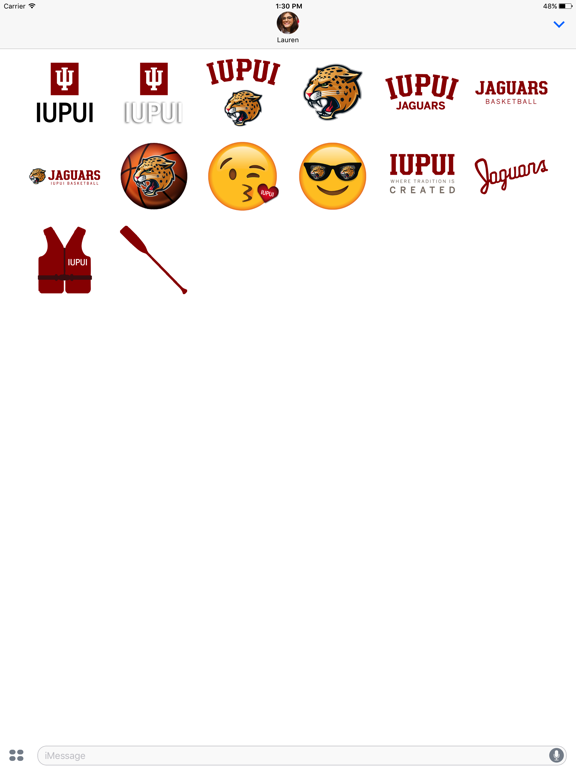 Screenshot #4 pour IUPUI Stickers