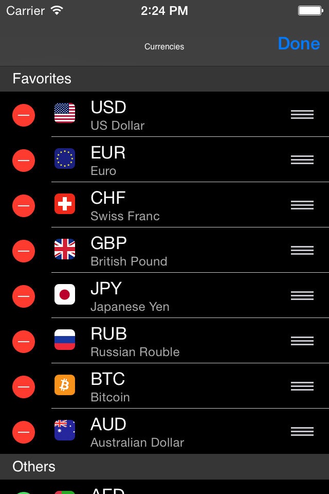 iPhone screenshot