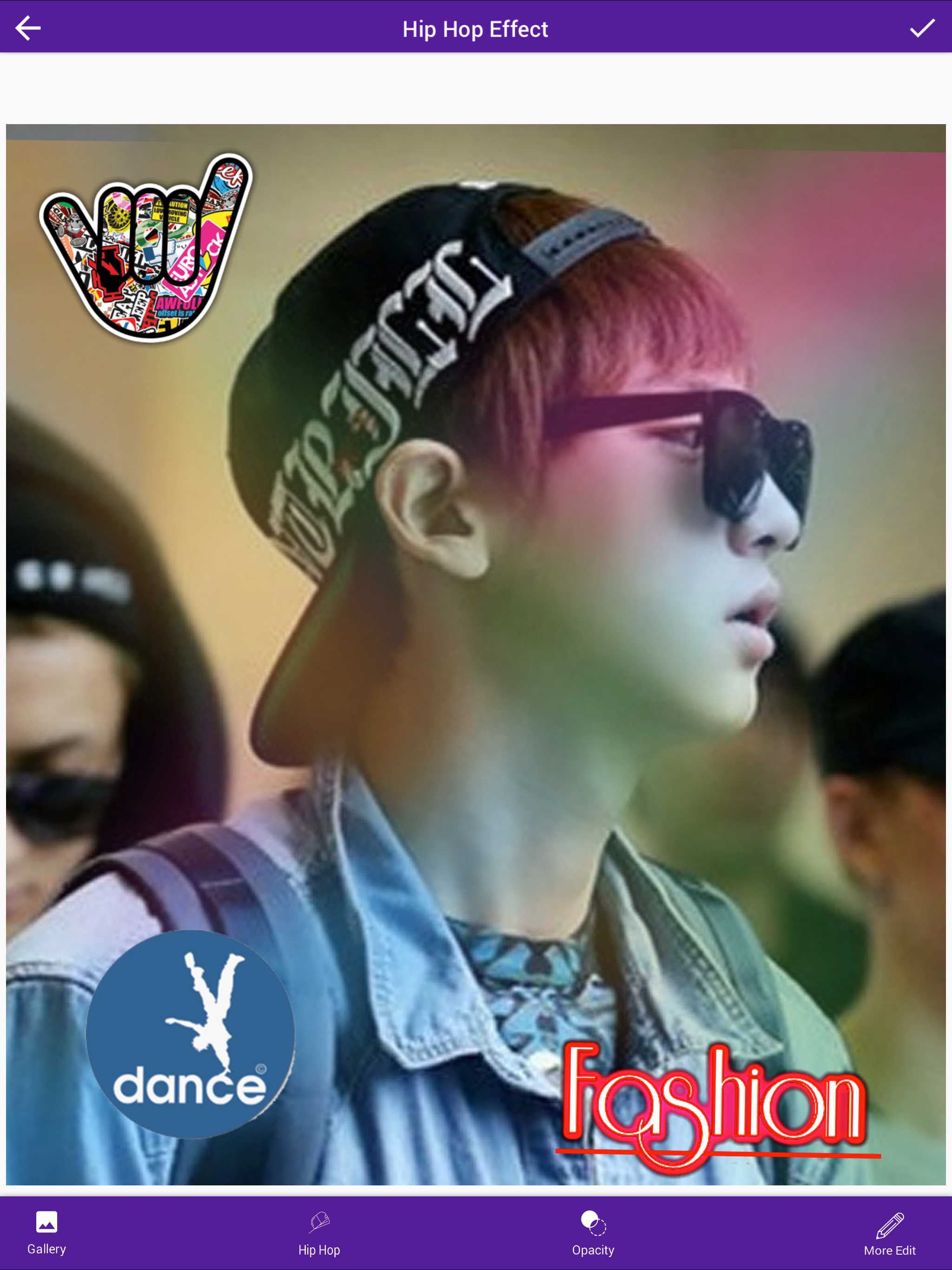 Hip Hop Camera Effect Photo Editor
