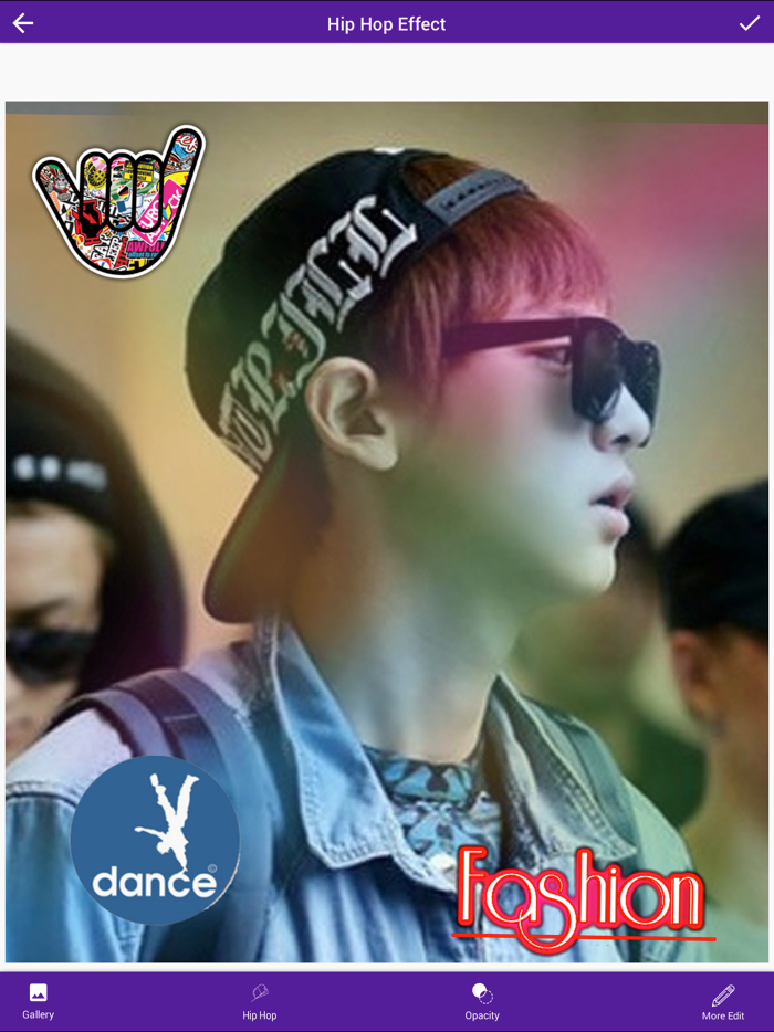 Hip Hop Camera Effect Photo Editor