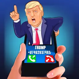 Fake Call Trump Joke app icon
