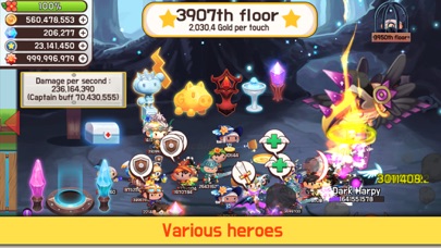 Screenshot #2 pour Tap Town ( Heros )