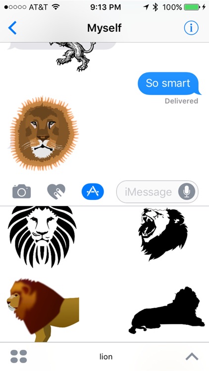 Lion : The King of the Jungle Stickers