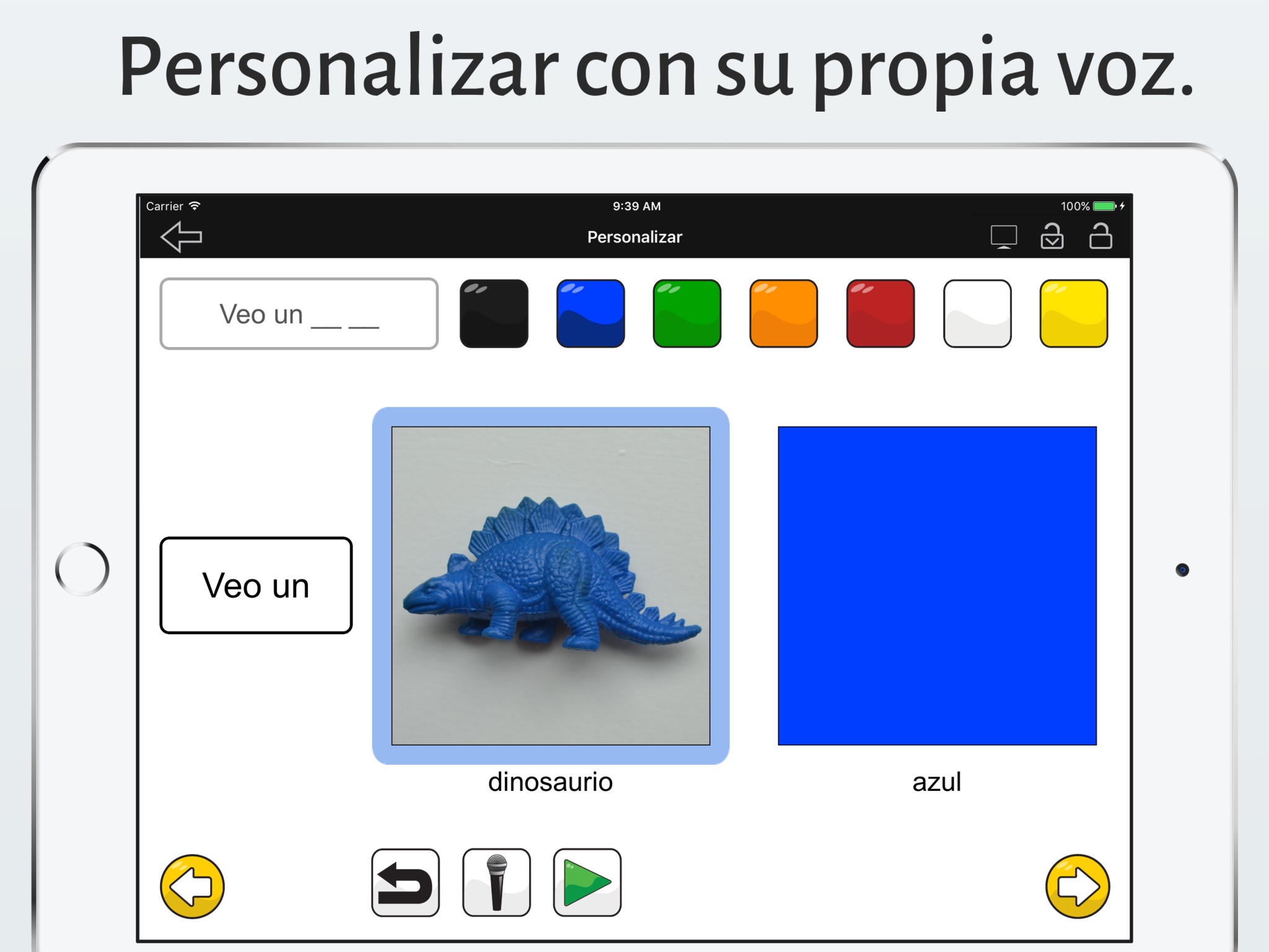 SpeakColors Español Lite screenshot 4