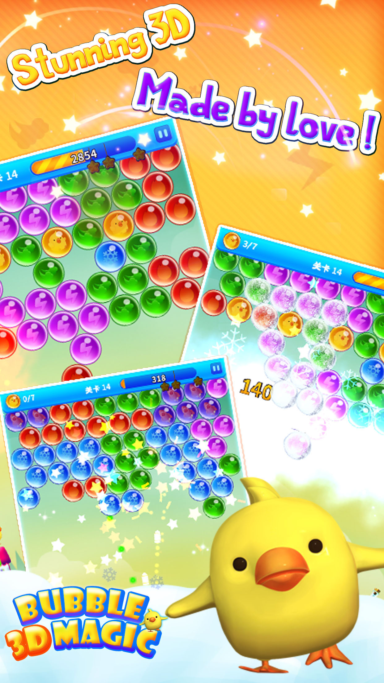 Magic Bubble 3D-The Ultimate Bubble Shooter screenshot 3
