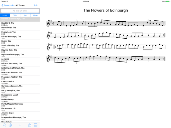 Screenshot #4 pour Tunebook for iPad