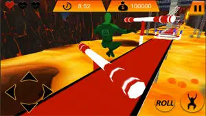 American Ninja Obstacle Course: Lava Game screenshot #3 for iPhone