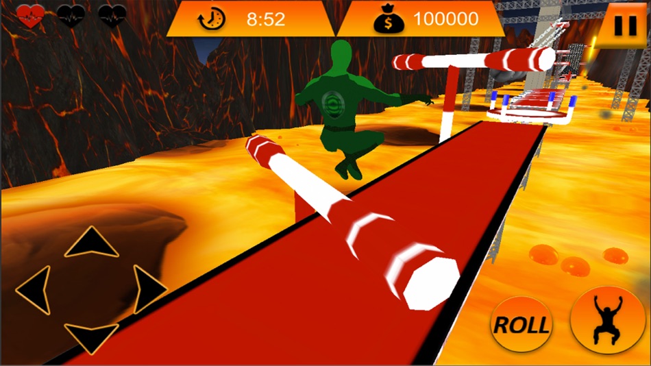 #3. American Ninja Obstacle Course: Lava Game (iOS) 由: OZITECH - GAMES