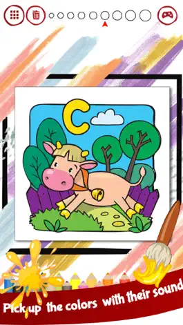 Game screenshot Animals alphabet Coloring Book mod apk