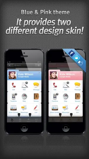 Скриншот IGroup Contacts+Speed Dial Free на iPhone 5